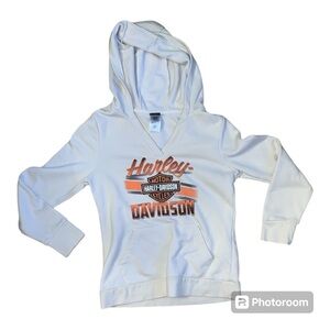 Harley Davidson Logo Hoodie El Paso, Texas Sz. S